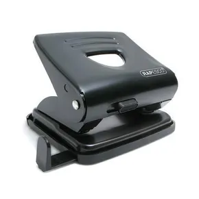 Locher 825, 2-Loch, schwarz, 25 Blätter, Metall, RAPESCO